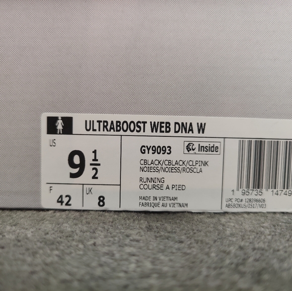 Women's Adidas Pink Ultraboost Web DNA - Picture 4 of 4